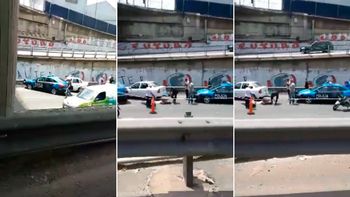 Persecución y tiroteo en la autopista Perito Moreno Persecución y tiroteo en la autopista Perito Moreno