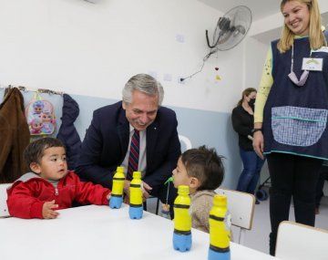 Alberto Fernández inauguró un Espacio de Primera Infancia en General Rodríguez