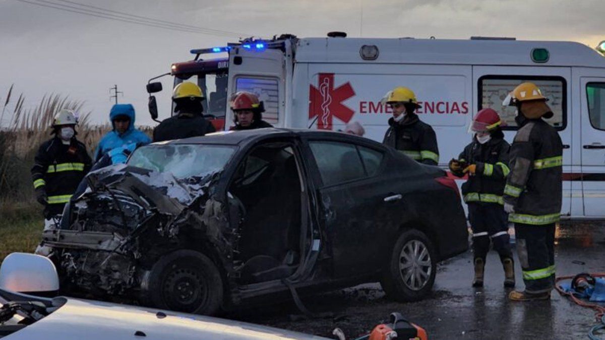 Dos Personas Murieron En Un Choque Frontal Cuando Iban De Quequén A Mar