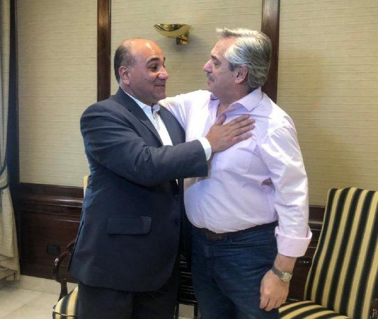 Juan Manzur y Alberto Fernández