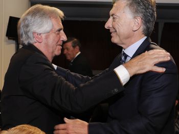 Mauricio Macri y Tabaré Vázquez
