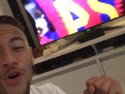 ¿como festejo neymar el triunfo del barcelona ante rayo vallecano? ¿como festejo neymar el triunfo del barcelona ante rayo vallecano?