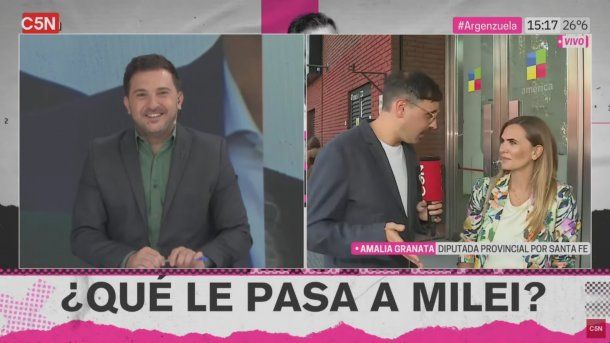 Amalia Granata en C5N: Javier Milei engañó a su electorado, me siento una boluda