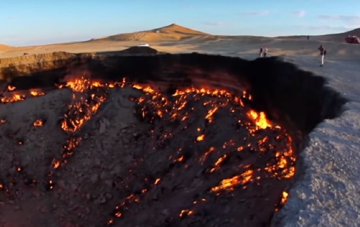 Cráter de Turkmenistán