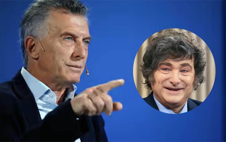 Mauricio Macri apuntó a Javier Milei.