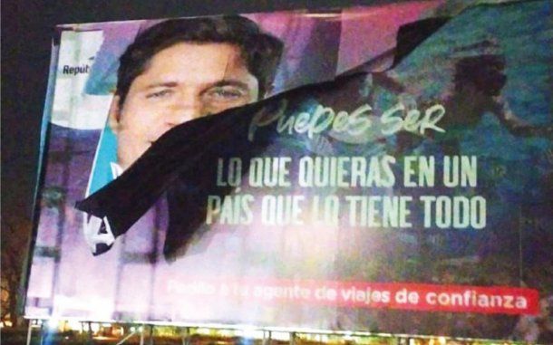 La Plata: denuncian la destrucción de cartelería de Unión por la Patria