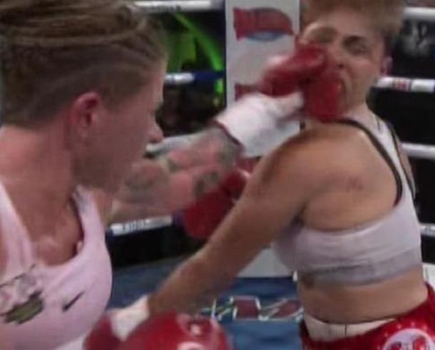 Decime qué se siente: el impresionante golpe de Duer a una boxeadora brasileña