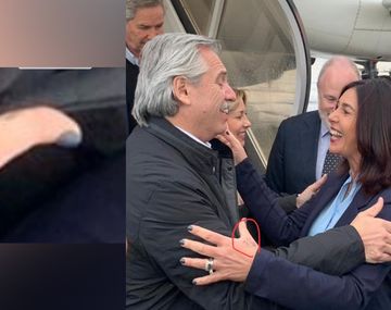 Insólito: la ministra israelí que recibió a Alberto se macheteó su nombre en la mano