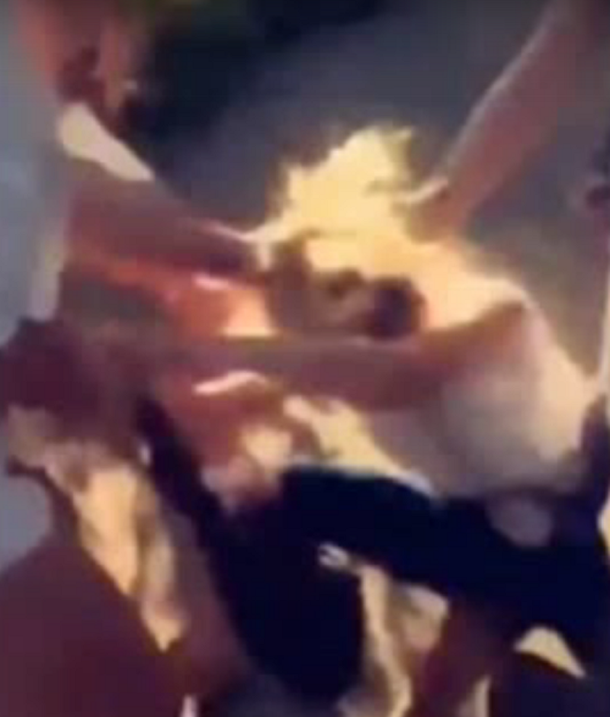 Bullying extremo: le pegan patadas, piñas y prenden fuego sus extensiones de pelo