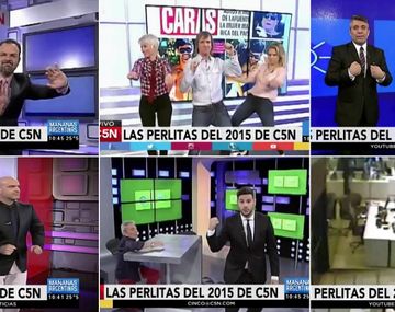 Mirá las perlitas de las figuras de C5N en 2015