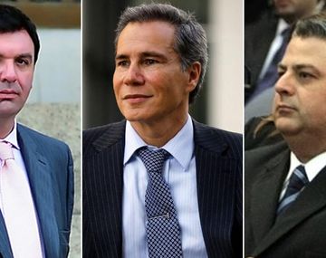 Ariel Lijo, Alberto Nisman y Sebastián Ramos