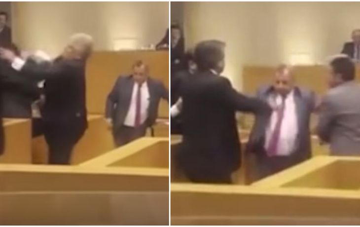 Video: Se agarraron a las piñas en plena sesión del Concejo Deliberante de Tucumán