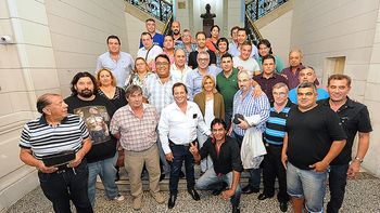 Julio Zamora recibió a la CGT Julio Zamora recibió a la CGT