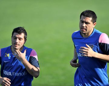 Riquelme entrenó con los titulares y volverá con Racing