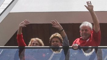 el dia despues del interrogatorio, dilma rouseff visito a lula da silva el dia despues del interrogatorio, dilma rouseff visito a lula da silva