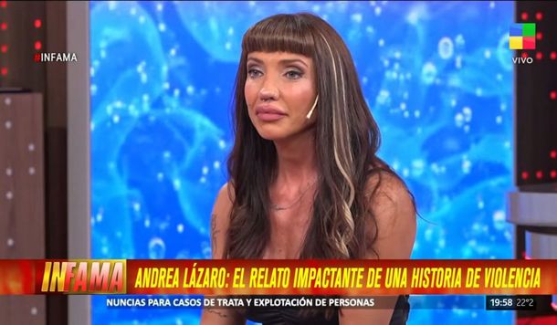 Andrea Lázaro contó cómo descubrió las denuncias por violencia de género contra su ex pareja