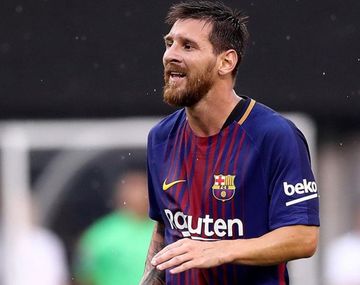 Messi abrió el marcador ante Real Madrid en Miami