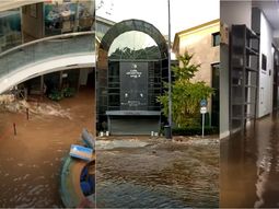 VIDEOS: Se inundó Torneos y tuvieron que evacuar