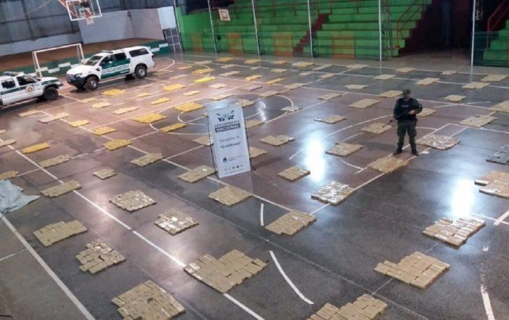 Misiones: Gendarmería secuestró más de dos toneladas de marihuana