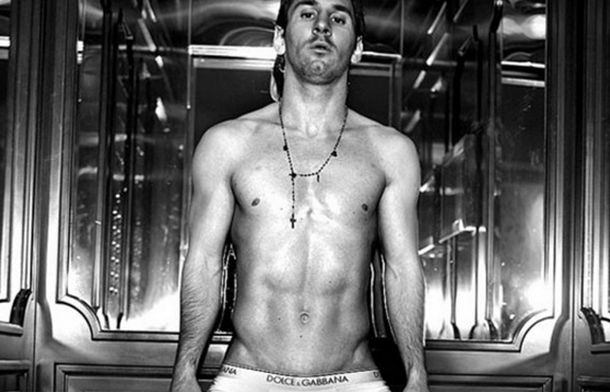 La sensuales fotos de Lionel Messi como modelo