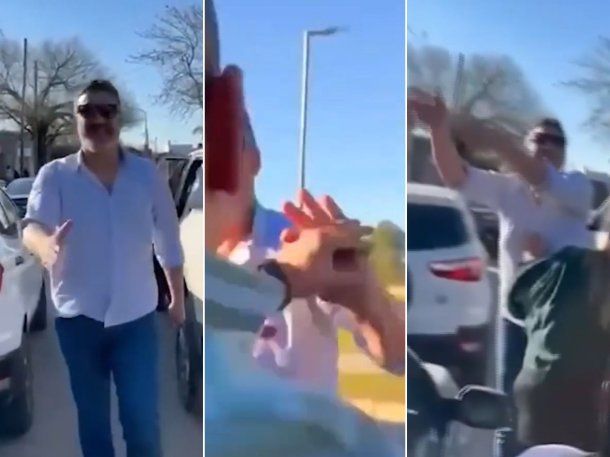 Intendente y concejal, a las piñas en el medio de la calle: dónde fue y qué pasó