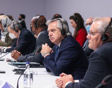 Alberto en Glasgow: Sin financiamiento sostenible no habrá desarrollo sostenible