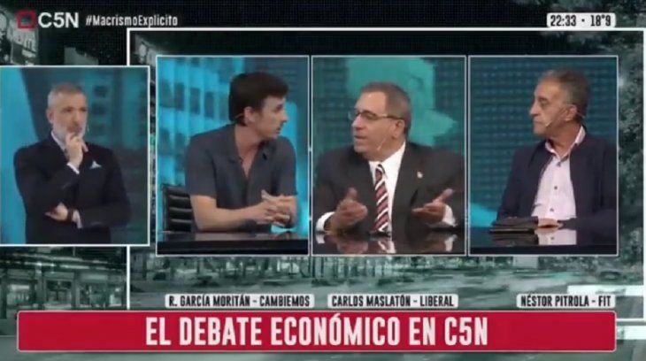 Maslatón y García Moritán se acusaron mutuamente de socialistas