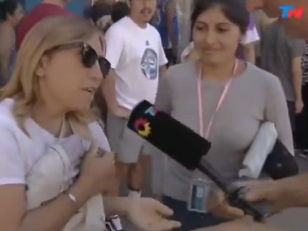 El desopilante blooper en un móvil de TN: Quiero felicitar a C5N