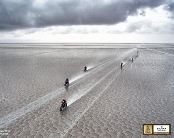 Esta fue elegida la mejor foto del Dakar 2015