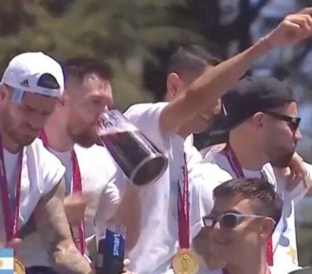 Campeones del mundo de fiesta: qué eligieron para tomar en la caravana