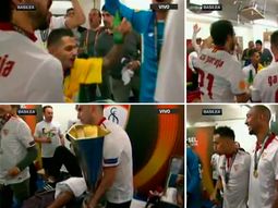 el sevilla tricampeon de la europa league festejo al ritmo de callejeros y marama el sevilla tricampeon de la europa league festejo al ritmo de callejeros y marama