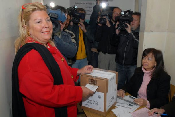 Carrio vota_Telam