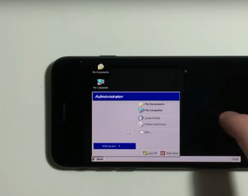 Ejecutan Windows XP en un iPhone 7