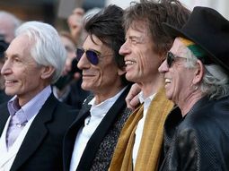 Charlie Watts, Roon Wood, Mick Jagger y Keith Richards
