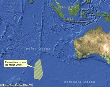 Familiares de pasajeros se muestran escépticos ante el posible hallazgo en Australia