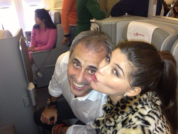 Jorge Rial se fue de vacaciones con sus hijas y La Niña Loly