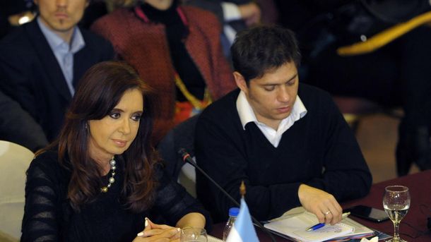 Cristina está reunida en Olivos con Carlos Zannini y Axel Kicillof