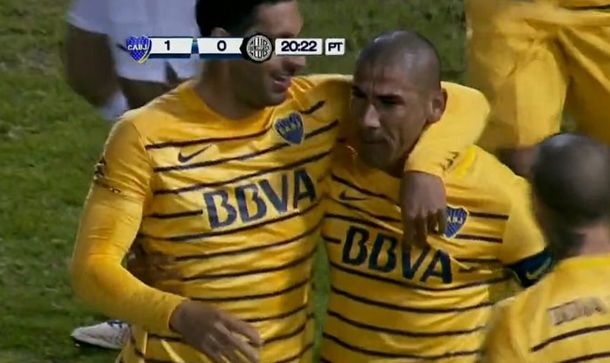 Boca le ganó el amistoso a Olimpia en Salta