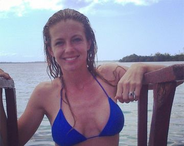 Geraldine Neumann y sus románticas vacaciones