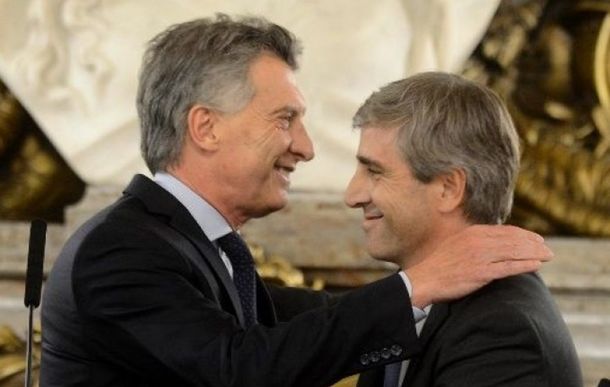 Mauricio Macri y Luis Caputo