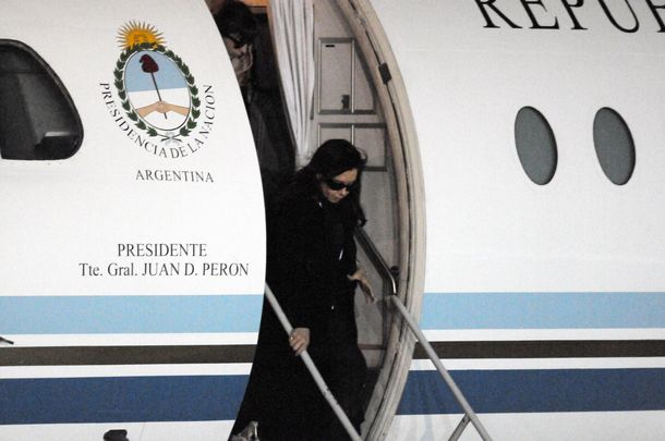Cristina llega a Rusia para participar de la cumbre del G-20