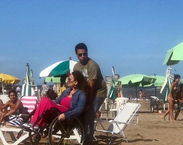 Gabriela Michetti está en Cariló