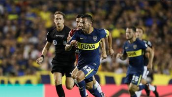 Carlos Tevez en Boca - Crédito: @BocaJrsOficial Carlos Tevez en Boca - Crédito: @BocaJrsOficial