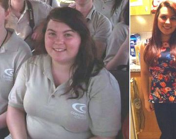 Se vio gorda en Facebook y decidió bajar de peso: mirá las fotos antes y después
