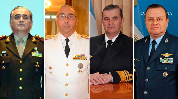 El Curriculum Vitae de los nuevos jefes de las Fuerzas Armadas