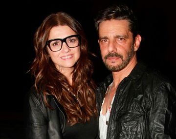 Araceli junto a Mazzei.