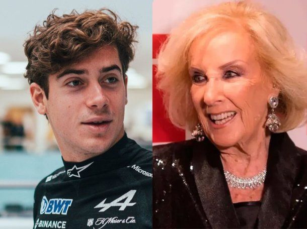 El mensaje de Mirtha Legrand para Franco Colapinto: Acá estaremos