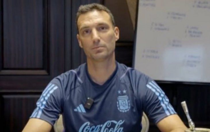 El video inédito de la presentación de la lista de la Selección para Qatar
