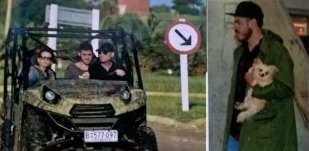 La escapada familiar de los Tinelli.