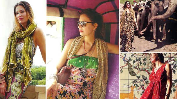 El álbum de fotos de Dolores Barreiro y Matías Camisani en la India